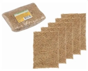Джутовый коврик (подложка) для микрозелени 5 шт, ЗдоровьяКлад