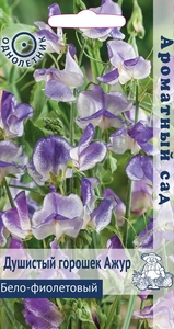 Душистый горошек Ажур Бело-Фиолетовый (аром. сад) 1г, Поиск