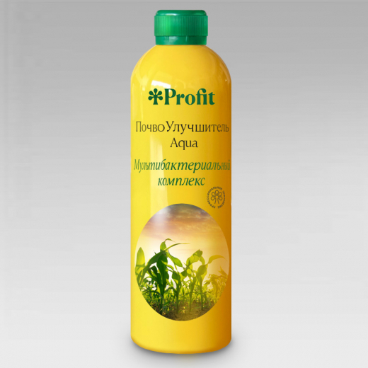 Profit Aqua Защита Почвы 0.5 л, Культуральная жидкость для борьбы с болезнями растений, повышения биологической активности, улучшения плодородия, Органик+