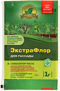 ЭкстраФлор №2 1г (стимулятор роста) на основе экстракта сосновой хвои, пихтового масла,экстракта семян клевера