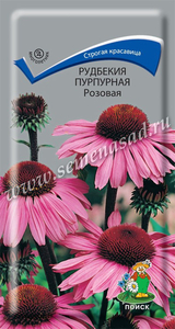 Рудбекия Розовая пурп. 0.1г Поиск, Декоративное растение для групповых посадок.