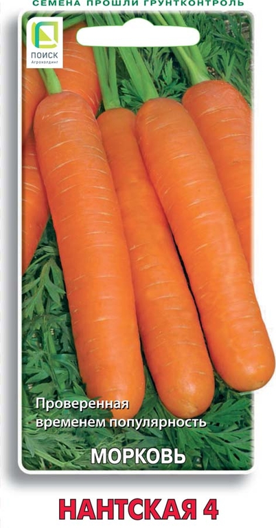 Морковь Нантская 4 2г, Поиск
