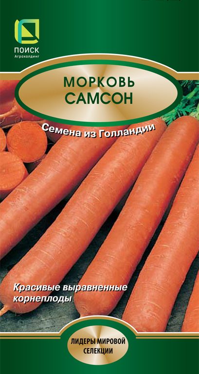 Морковь Самсон 2г, Поиск